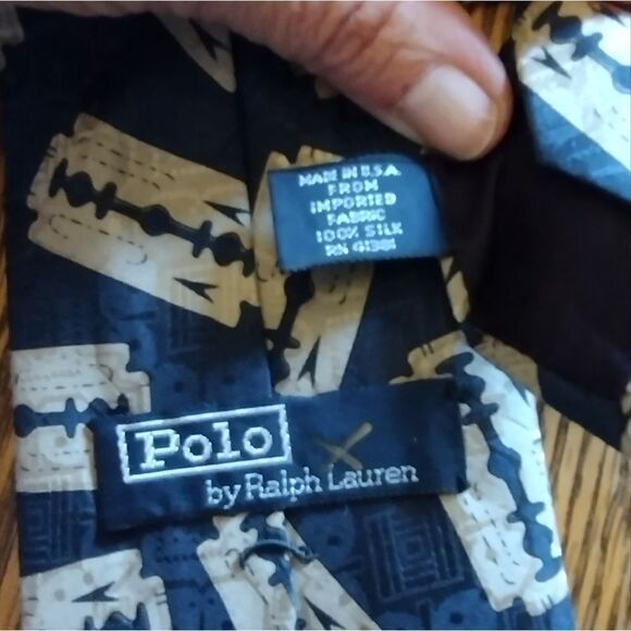 Polo silk tie - Picture 2 of 2